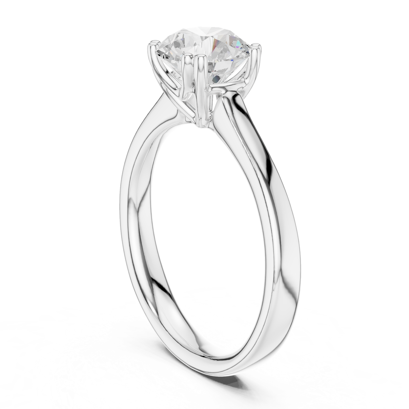 Gold Ring DDLR-639, White Gold