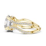 Gold Ring DDLR-155, Yellow Gold, view 3