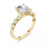 Gold Ring DDLR-1005, Yellow Gold, view 2