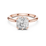 Gold Ring DDLR-924, Rose Gold, view 4