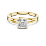 Gold Ring DDLR-521, Yellow Gold, view 4