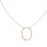 Gold Pendant 12-10002P, Rose Gold, view 1