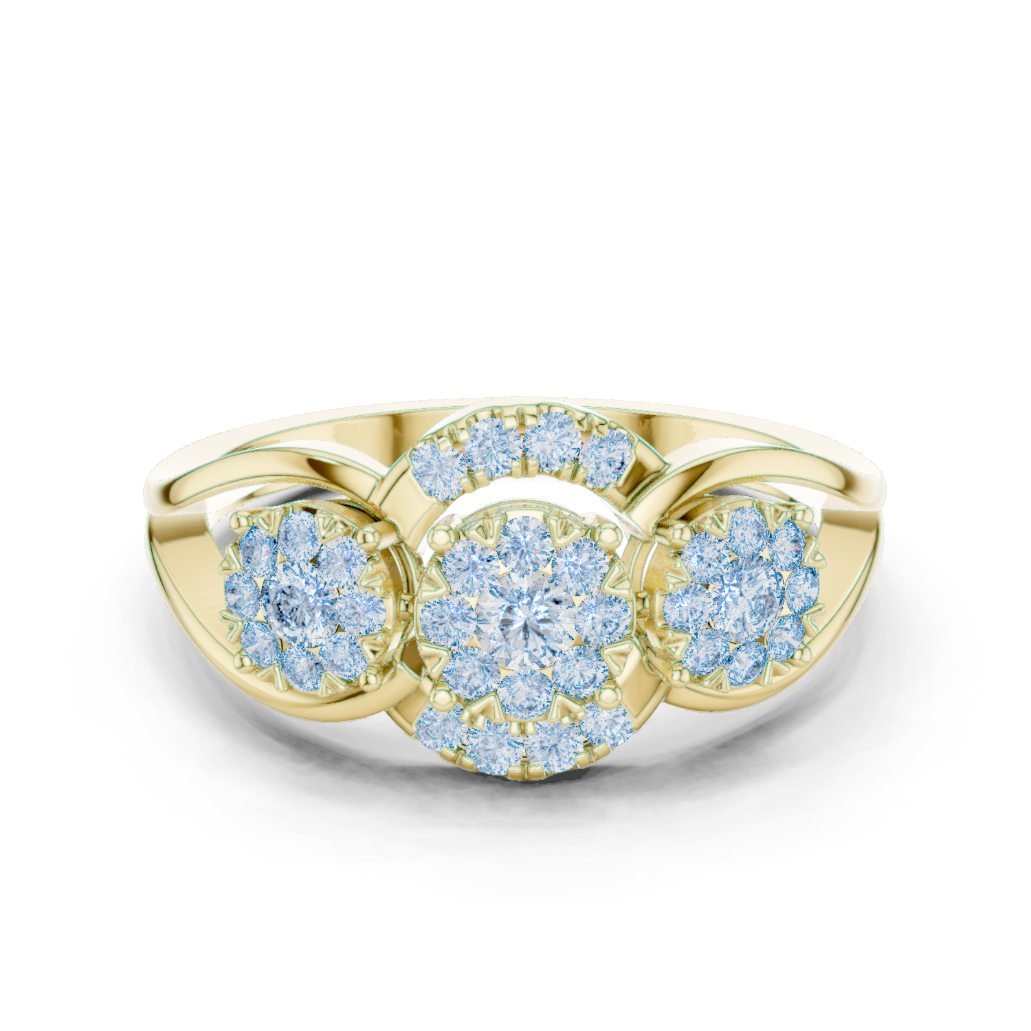 Gold Ring 19-120015L, Yellow Gold