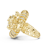 Gold Ring L03-1280, Yellow Gold, view 3