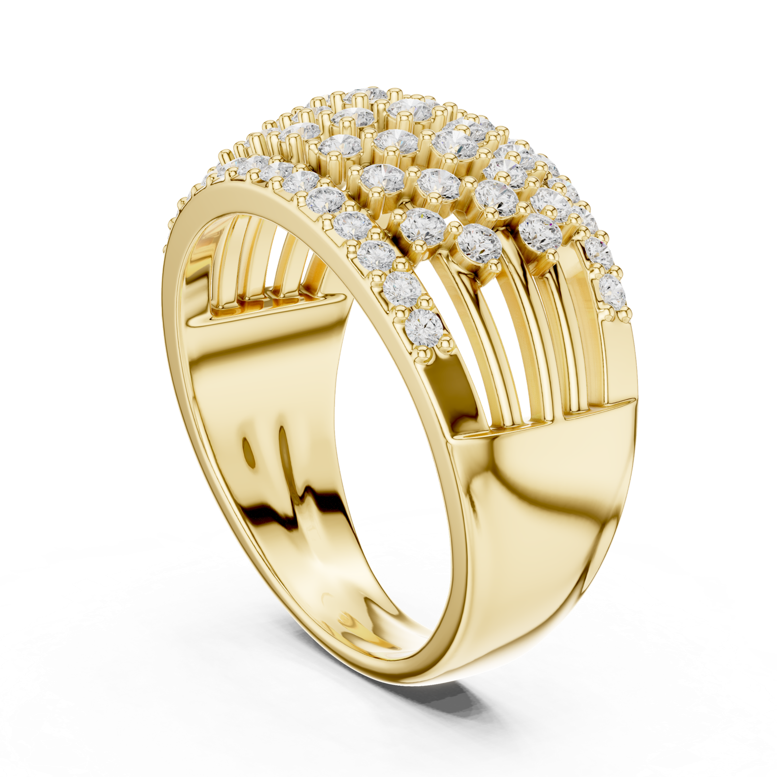 Gold Ring DDLR-455, Yellow Gold