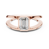 Gold Ring SBMR(42), Rose Gold, view 4