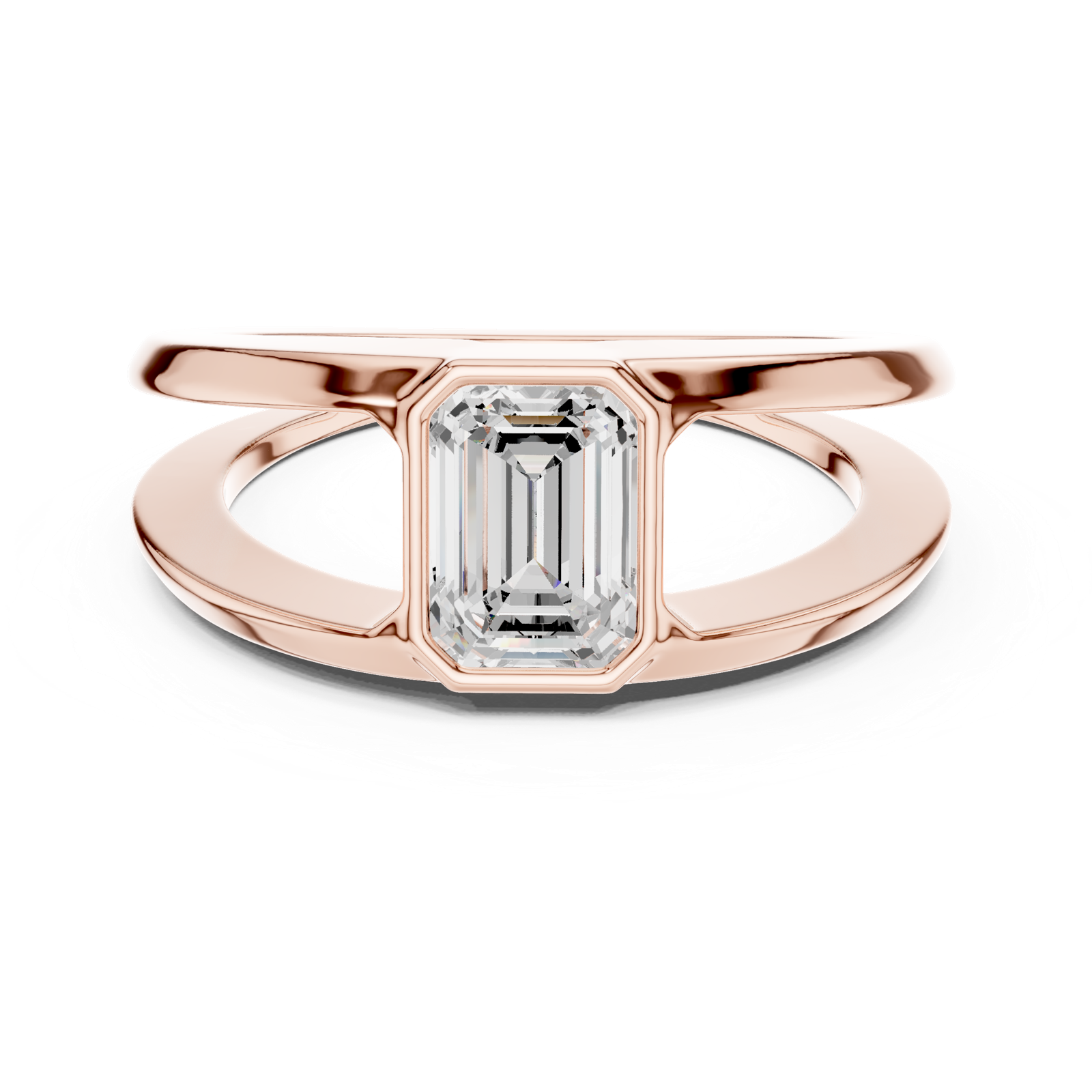 Gold Ring SBMR(42), Rose Gold, view 4