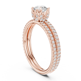Gold Ring LR-0342, Rose Gold