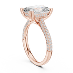 Gold Ring DDLR-959, Rose Gold, view 1