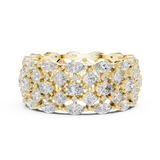 Gold Ring DDLR-240, Yellow Gold, view 3