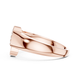 Gold Ring LR-01 (47), Rose Gold, view 3