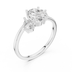 Gold Ring SBWR(10), White Gold, view 2
