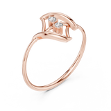 Gold Ring 1 (147), Rose Gold, view 2