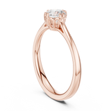 Gold Ring DDLR-554, Rose Gold