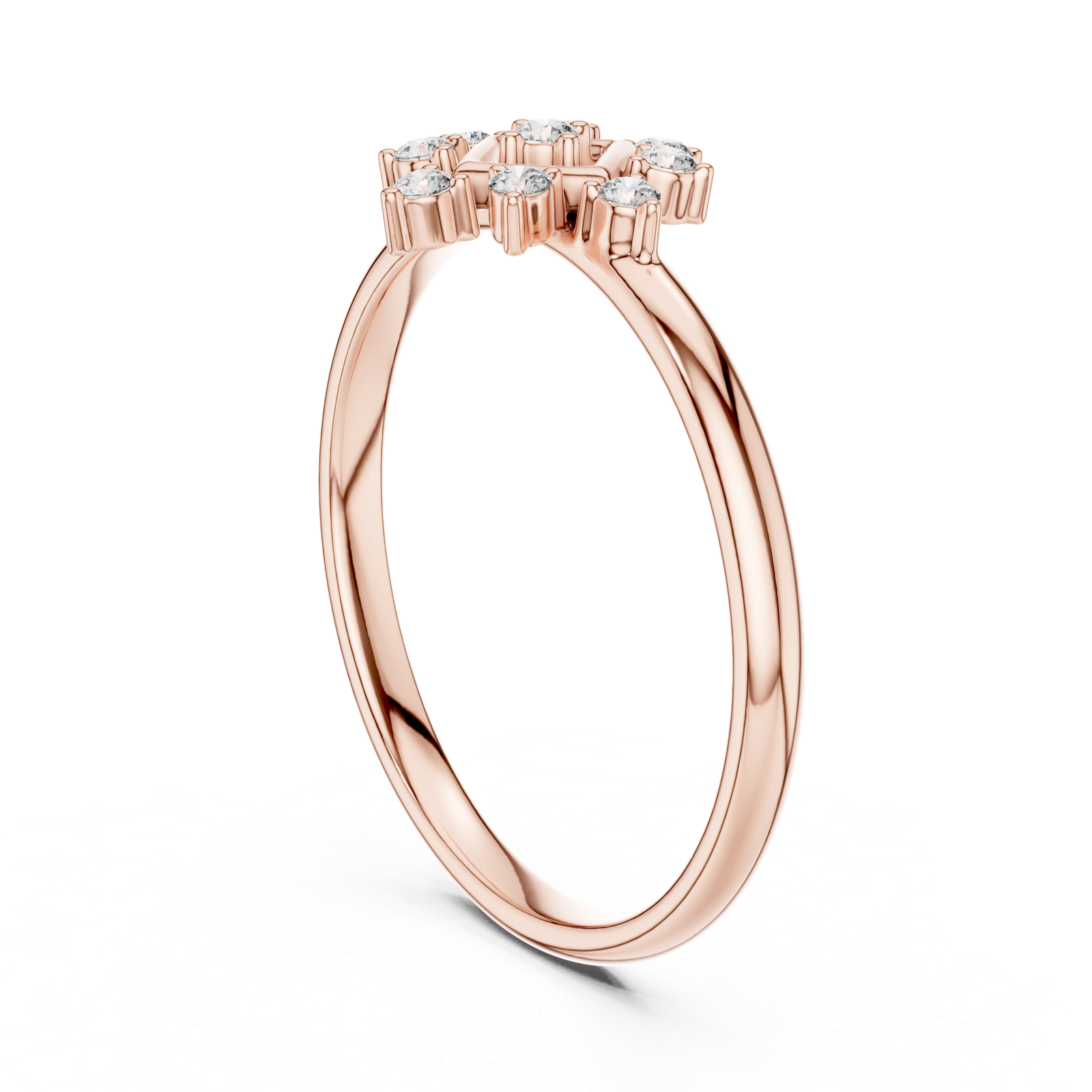 Gold Ring 1 (414), Rose Gold