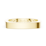 14K Solid Gold Lab Diamond Solitaire Ring, Yellow Gold, view 3