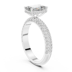 Gold Pendant 9-10035L_SS8, White Gold, view 1