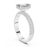 Gold Pendant 9-10035L_SS8, White Gold, view 1