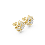 Gold Earrings ALJER-492, Yellow Gold