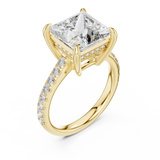 Gold Ring DDLR-250, Yellow Gold, view 2