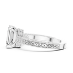 Gold Ring DDLR-978, White Gold, view 3