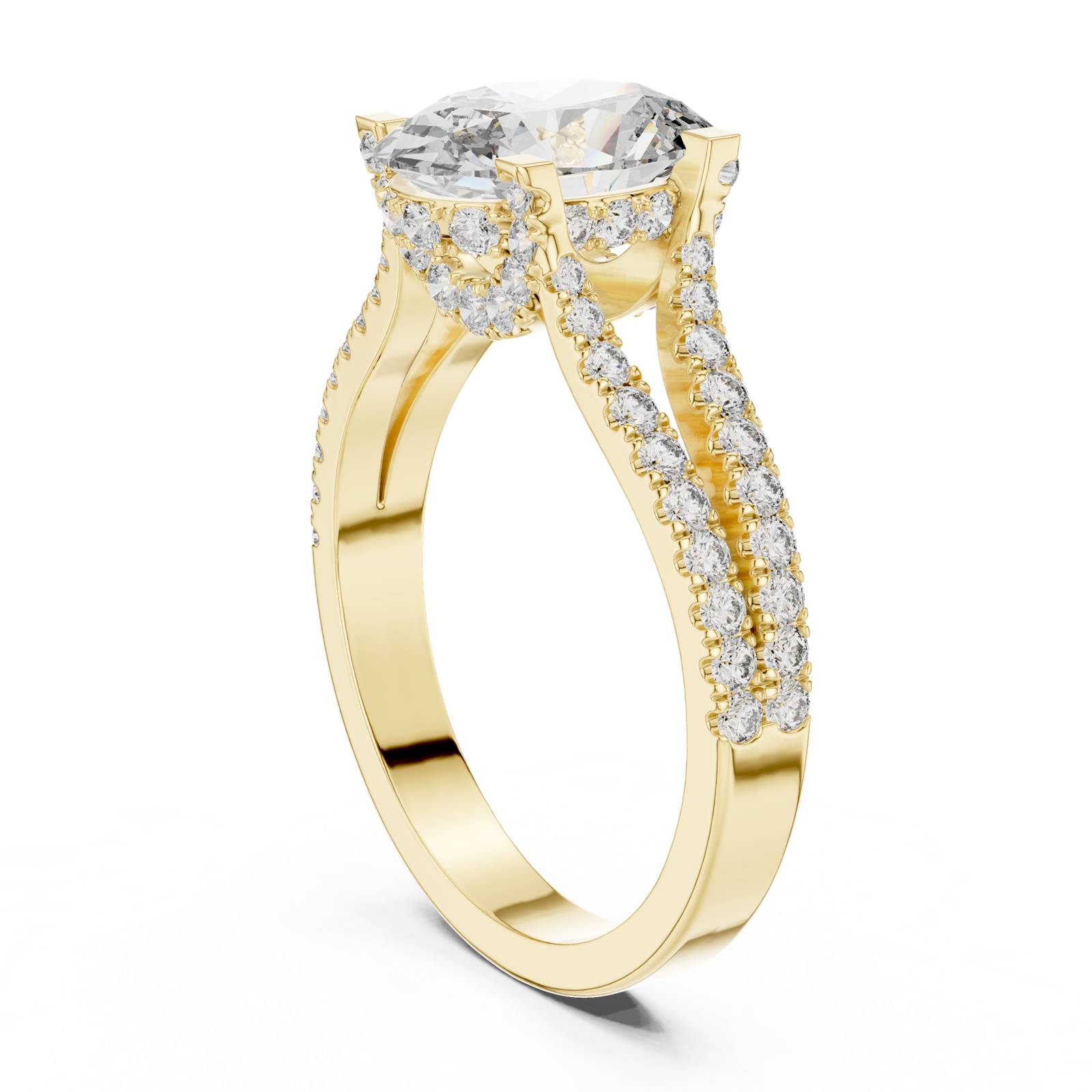 Gold Ring DDLR-183, Yellow Gold