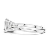 Gold Ring DDLR-894, White Gold, view 3