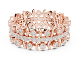 Gold Ring R43, Rose Gold, view 4