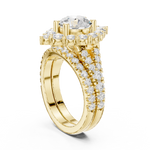 Gold Ring DDLR-297, Yellow Gold, view 1