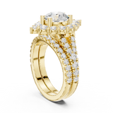 Gold Ring DDLR-297, Yellow Gold, view 1