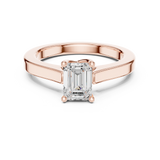 Gold Ring DDLR-1070, Rose Gold, view 4