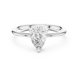 Gold Ring DDLR-500, White Gold, view 4