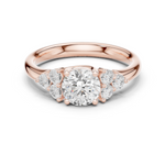 Gold Ring DDLR-678, Rose Gold