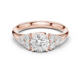 Gold Ring DDLR-678, Rose Gold