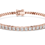 Gold Bracelet FBR0095-2.5-3, Rose Gold, view 4