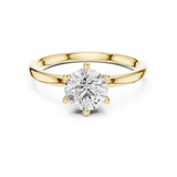 Gold Ring SBWR(18), Yellow Gold, view 4