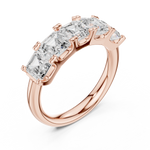 Gold Ring DDLR-701, Rose Gold, view 2