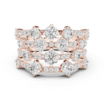 Gold Ring DDLR-866, Rose Gold