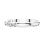 Gold Ring HLR-86, White Gold, view 3