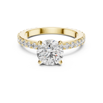 Gold Ring L03-1293, Yellow Gold, view 4