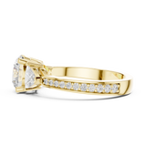 Gold Ring DDLR-264, Yellow Gold, view 3
