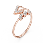 Gold Ring 1 (232), Rose Gold, view 2