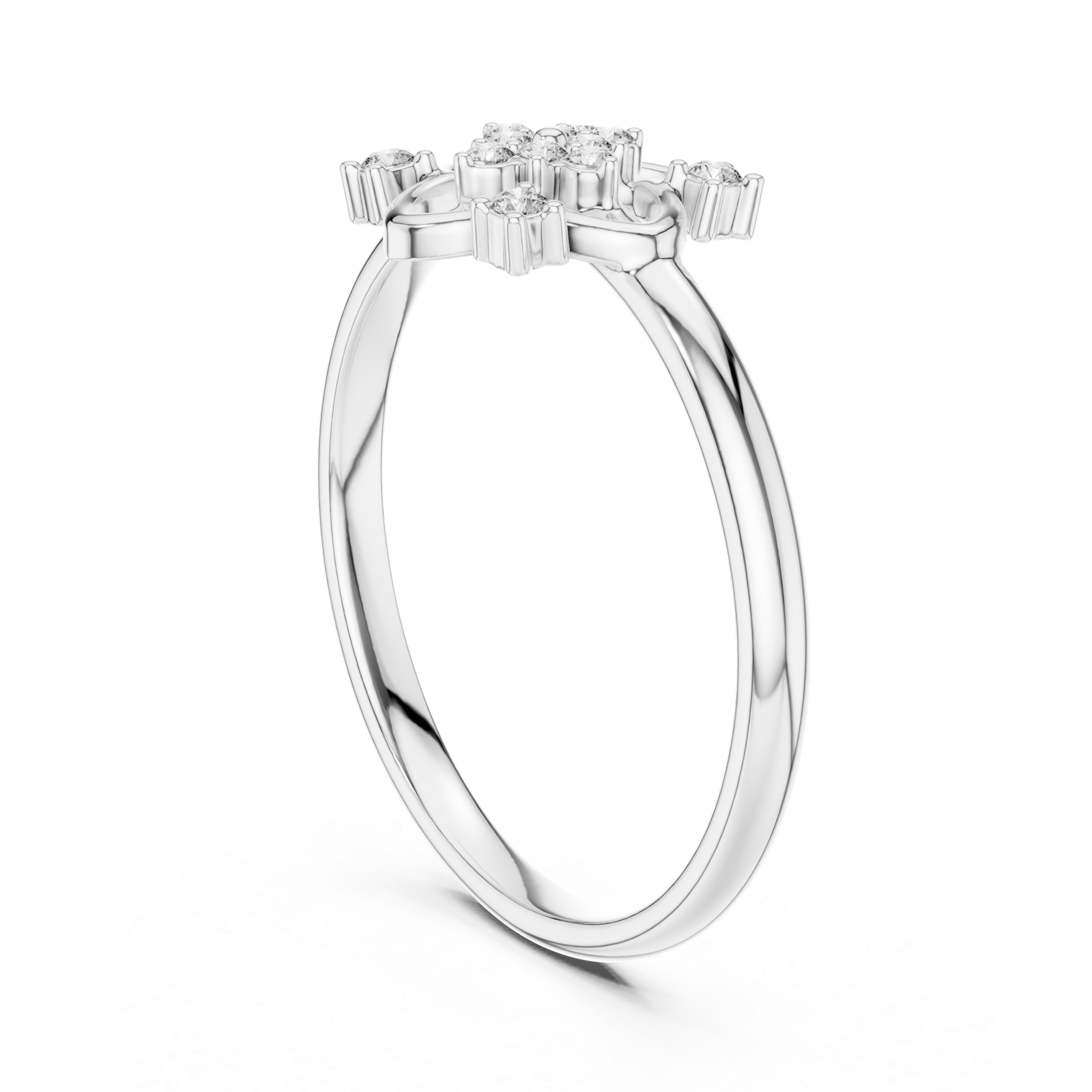 Gold Ring 1 (343), White Gold