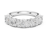 Gold Ring DDLR-697, White Gold, view 4
