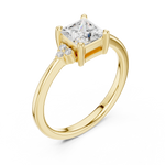Gold Ring DDLR-502, Yellow Gold, view 2