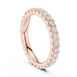 Gold Ring DDLR-605, Rose Gold, view 1