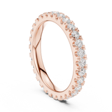 Gold Ring DDLR-605, Rose Gold, view 1