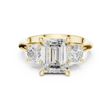 Gold Ring DDLR-901, Yellow Gold, view 4