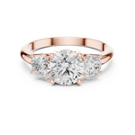 Gold Ring DDLR-1099, Rose Gold, view 4