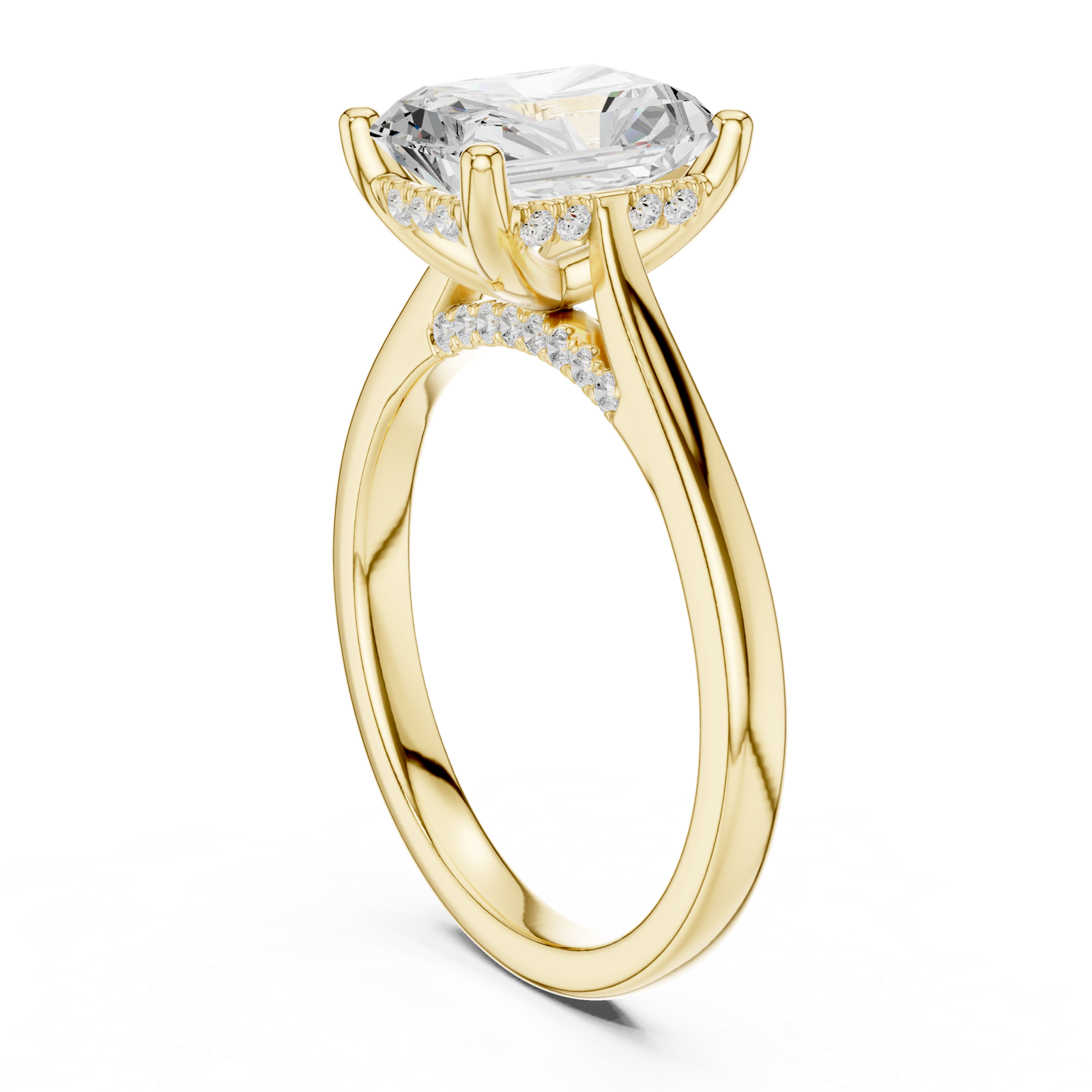 Gold Ring DDLR-990, Yellow Gold